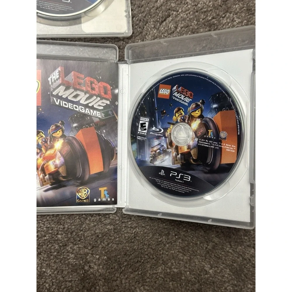 PS3 4 Game Lot UFC 2009 NBA 2K18 Beyond Two Souls LEGO Movie PlayStation 3